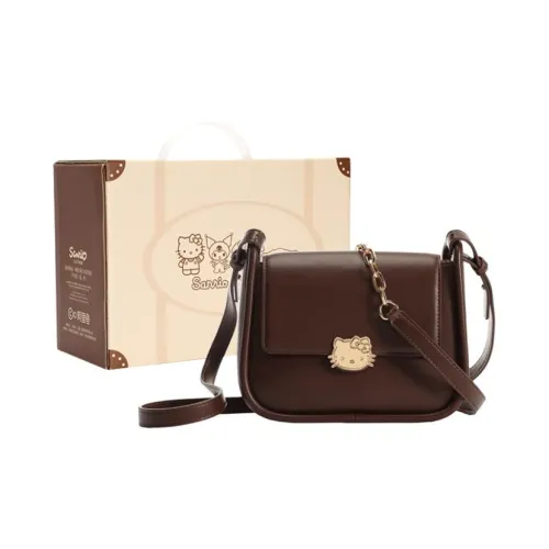 Sanrio Hello Kitty Synthetic Leather Shoulder Bag, Crossbody Bag Regular Women's Multicolor