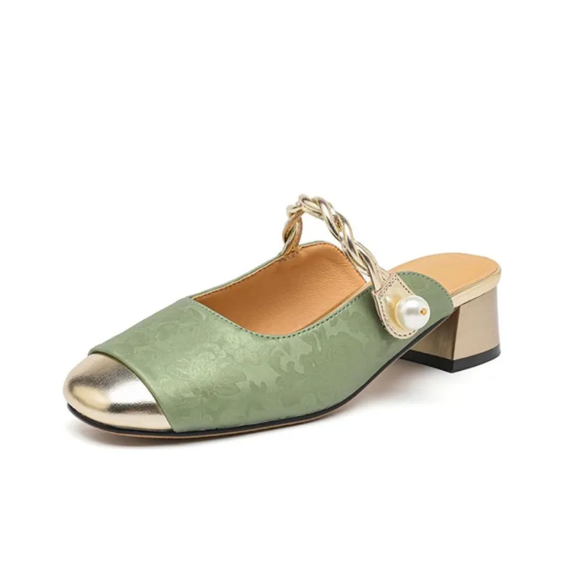 DAPHNE Slip Resistant Wrap toe Slippers Women's-1