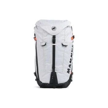 MAMMUT Polyamide Outdoor Mountaineering Bag Backpack Regular Unisex Black & White