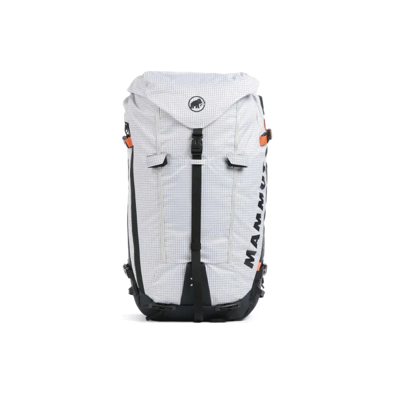MAMMUT Polyamide Outdoor Mountaineering Bag Backpack Regular Unisex Black & White-0