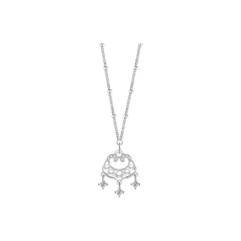 Heart Grass S925 Silver Necklaces Women's