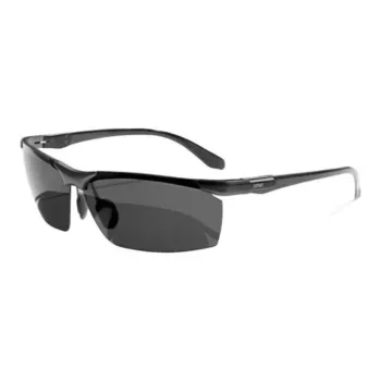 CAPONI Aluminum Magnesium Alloy Square Sunglasses Unisex Black