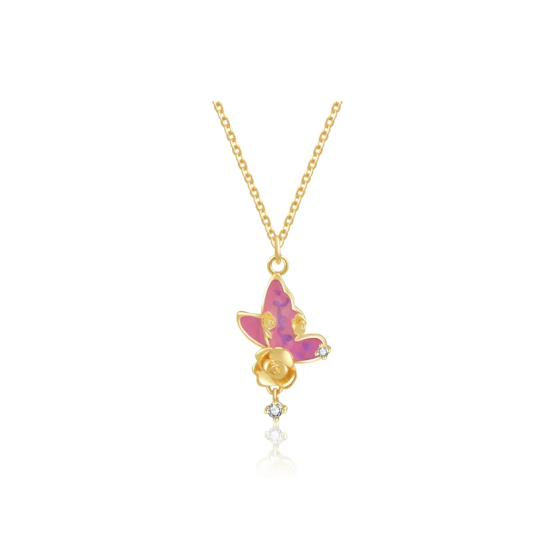 DVNRR S925 Silver Necklaces Women's-1