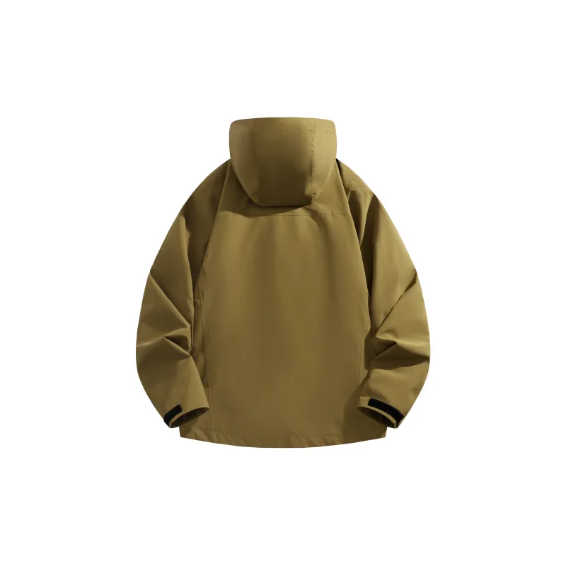 JUNGLE PANDA Water Resistant Windproof Breathable Wear Resistant Warm Windbreaker Jacket Unisex-29