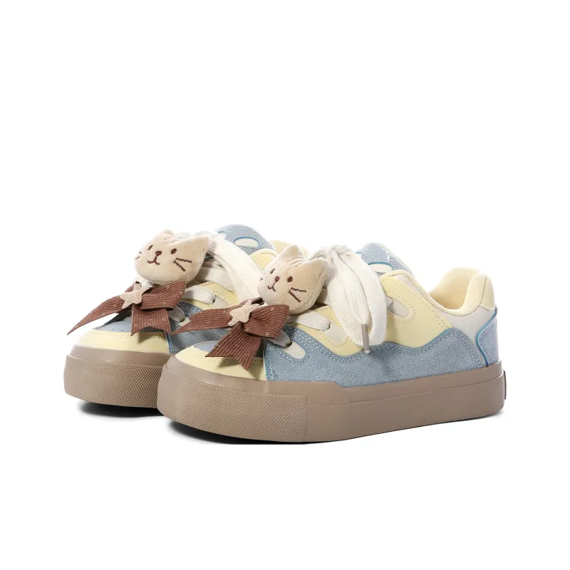 Lovely You Wear resistant And Lightweight Low Top Skateboard Shoes Women's-12