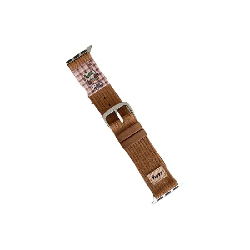 Antey Watch Band Apple Compatibility 175 220mm Corduroy Material-12