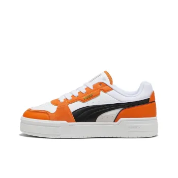 PUMA Ca Pro Anti Slip Wear Resistant Low Top Skateboard Shoes Men's White Orange