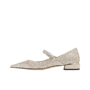 Jimmy Choo Bing Casual Single Shoes Women's Sand