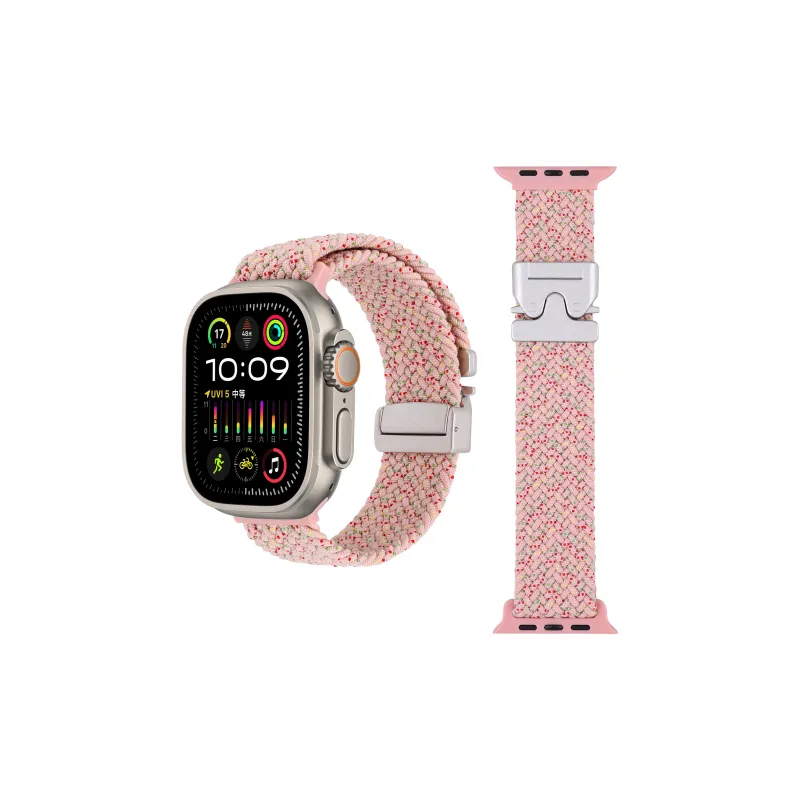Small Bones Watch Band Apple Compatibility 49mm Nylon Material-24