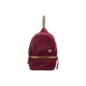 Lululemon Polyester Storage Bag Women's Berry & Gold