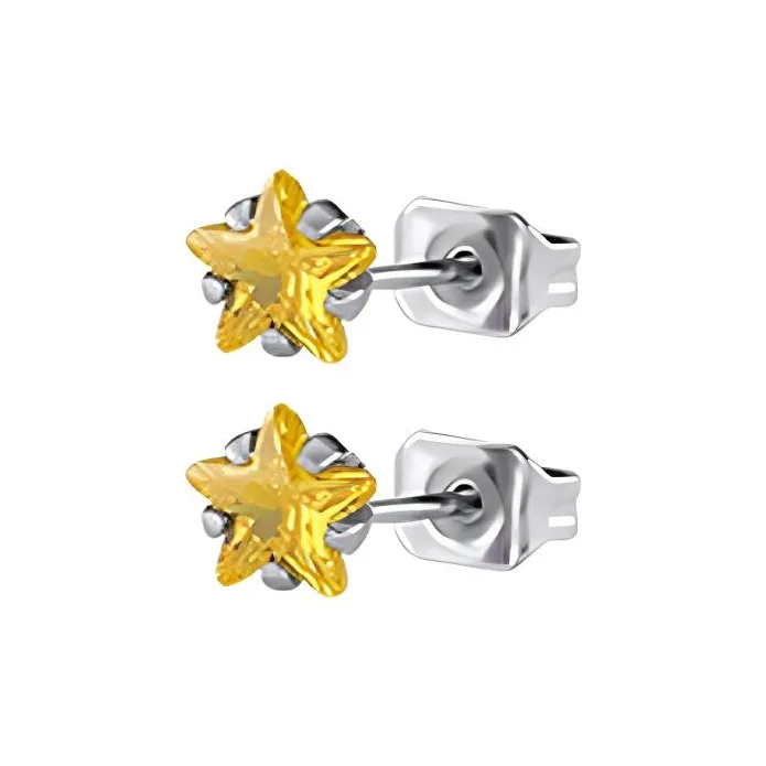 VERENA REINE Titanium Steel Stud Earrings Unisex-1