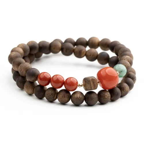 RIXIANGWAN Fragrance Agarwood Bracelets Unisex