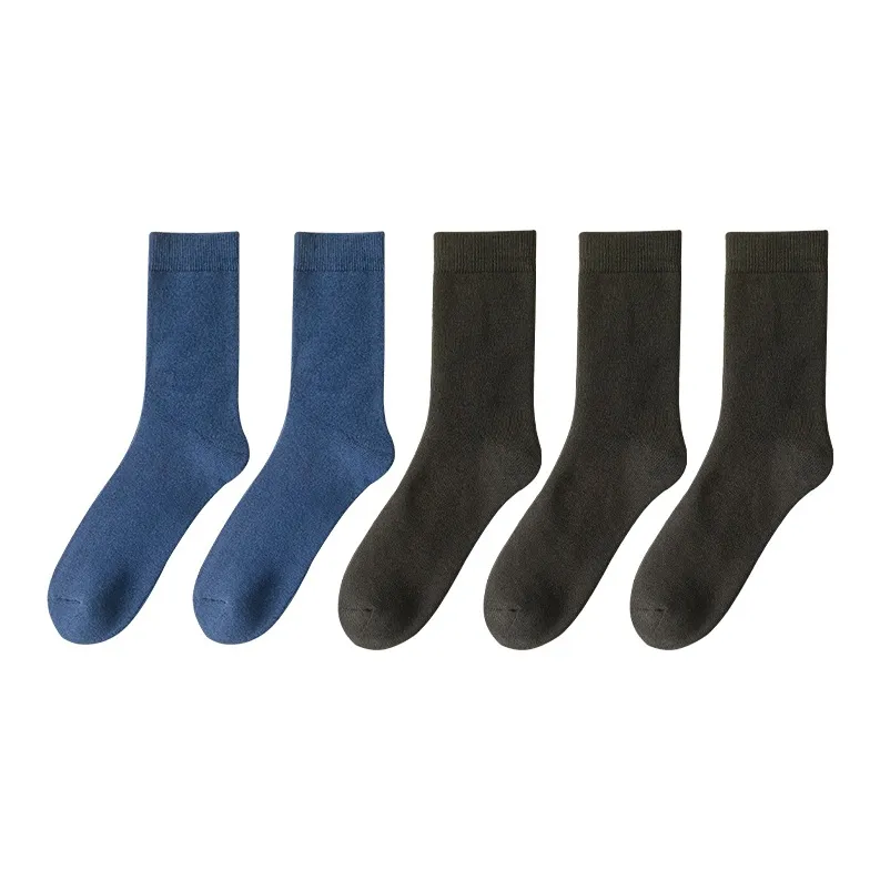 MIIOW Mid Calf Socks Men's 5 Pack-4