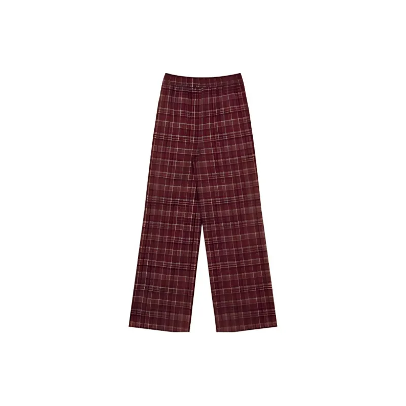 ELF SACK Casual Pants Women's Angora Red-1