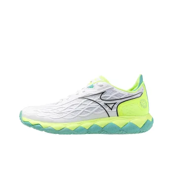 Mizuno Wave Enforce Tour Cushioning, Wear Resistant Low Top Tennis Shoes Unisex White