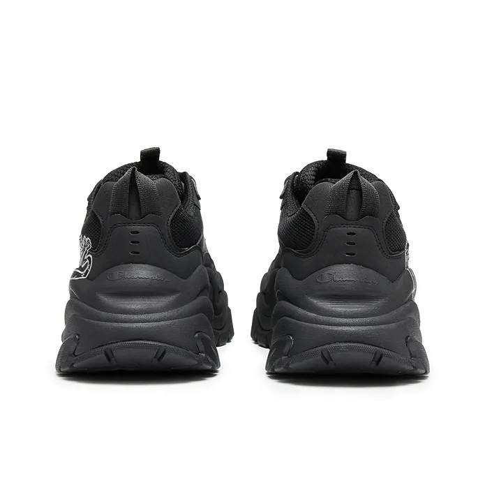 Champion Thousand Layer Shoes Low Top Chunky Sneakers Men's Black/Silver White-3