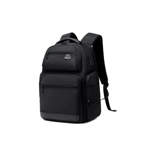 FENRUIEN Oxford Backpack Regular Men's Black
