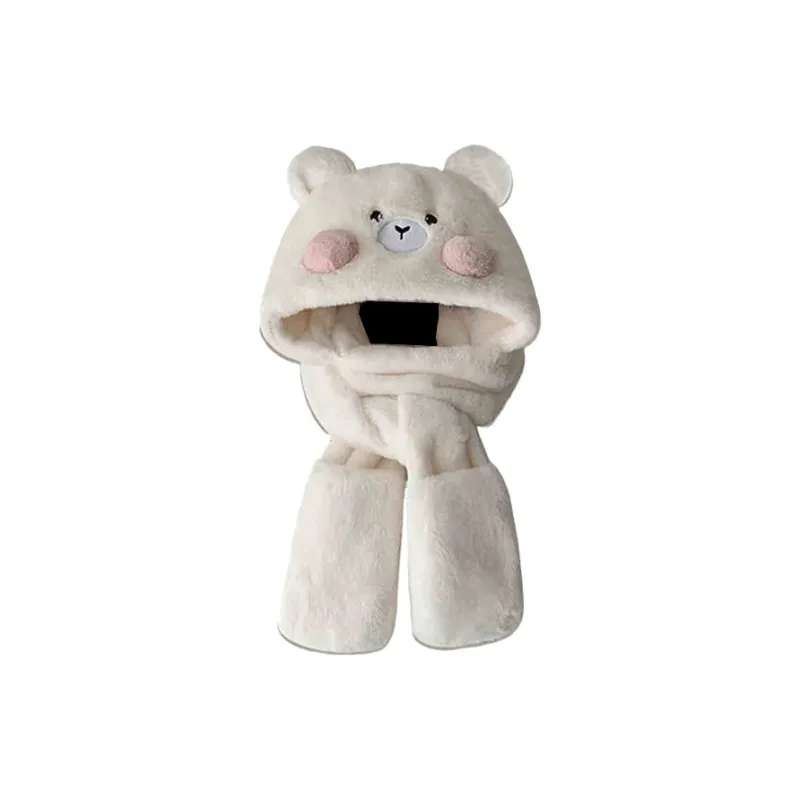 Yalu Polyester Hoods & Plush Hats Unisex-0