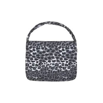 Emis Cotton Handbag Shoulder Bag Regular Women's Gray