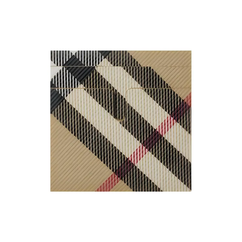 Burberry Cotton Blend Card Clip Card Holder Women's Sand-2
