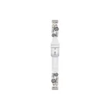 White-Vintage Single Wrap Belt with Beads