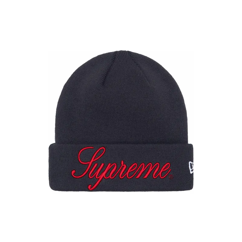 Supreme New Era Script Beanie-4
