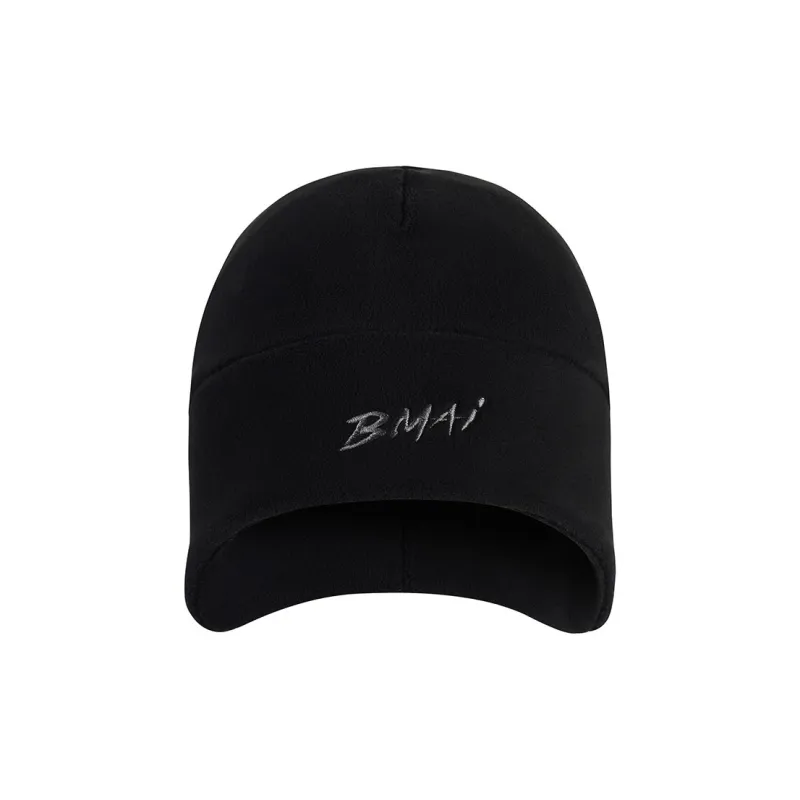 BMAI Polyester Beanies Unisex Knight Black-0