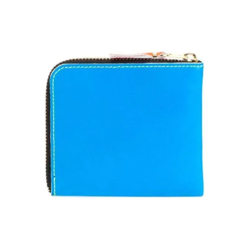 CDG Cow Leather Wallet Regular Women's Green-3