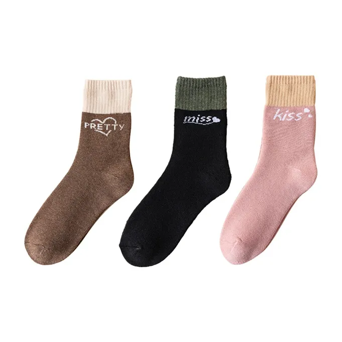 Cotton Gene Mid Calf Socks Women's Combo Set-21