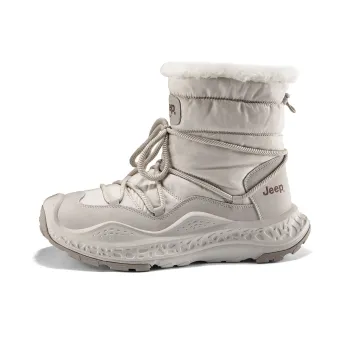 Jeep Warm Wear Resistant Cushioning Height Increasing Slip Resistant Coverage Short Snow Boots Men's