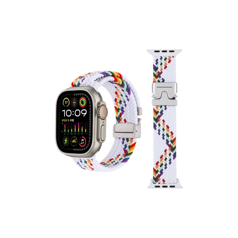 Small Bones Watch Band Apple Compatibility 49mm Nylon Material-18