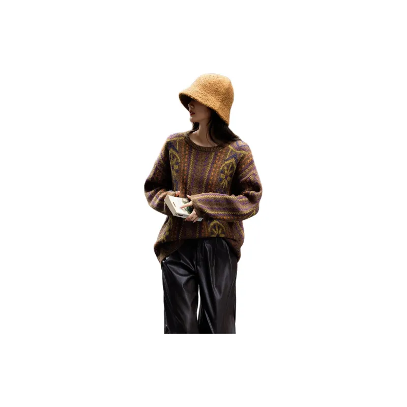 【dme】 Knitwear Women's Dark Camel-1