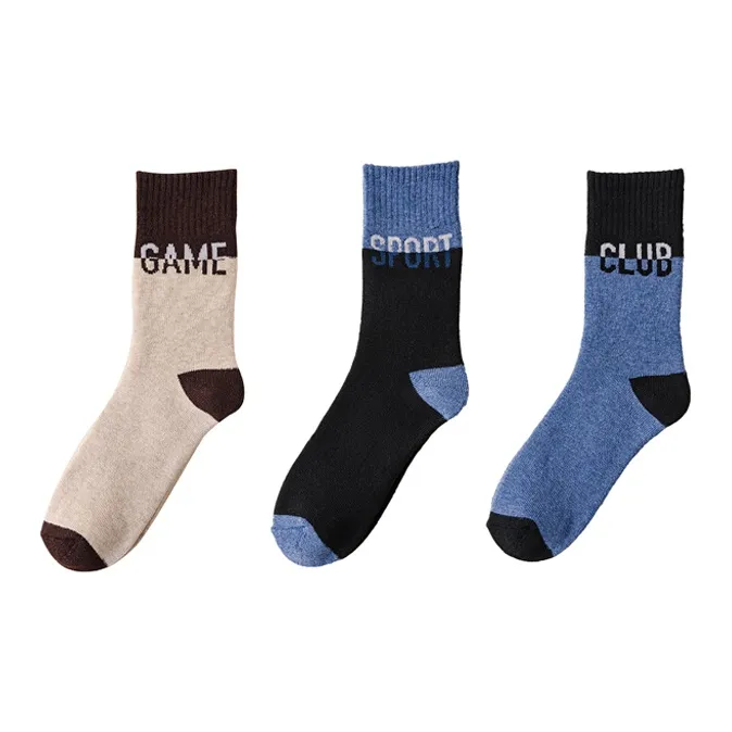 Cotton Gene Mid Calf Socks Men's Combo Set-16