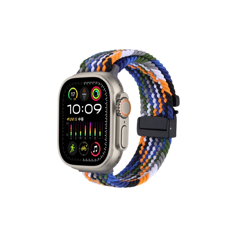Small Bones Watch Band Apple Compatibility 49mm Nylon Material-34