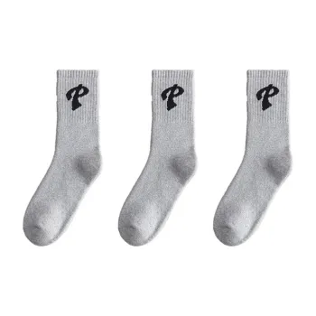 YUZHAOLIN Mid Calf Socks Men's Combo Set