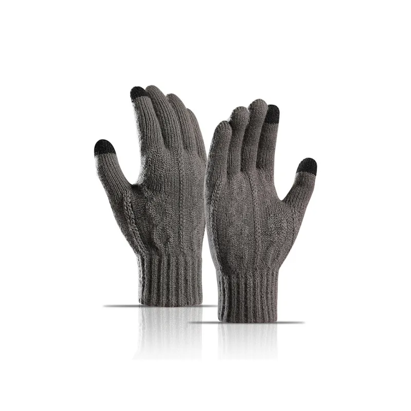 Lanza Acrylic Knit Gloves Unisex-0