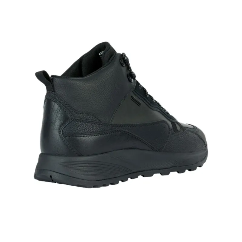 GEOX Terrestre Ab Anti-Slip Wear-Resistant Mid-Top Casual Shoes Men's Black-3