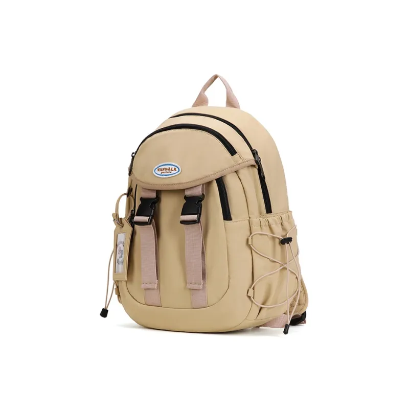 VANWALK Nylon Backpack Regular Unisex Multicolor-5