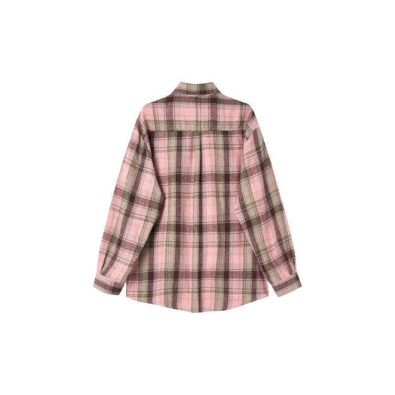 XUANSHU Shirts Women's Pink-1
