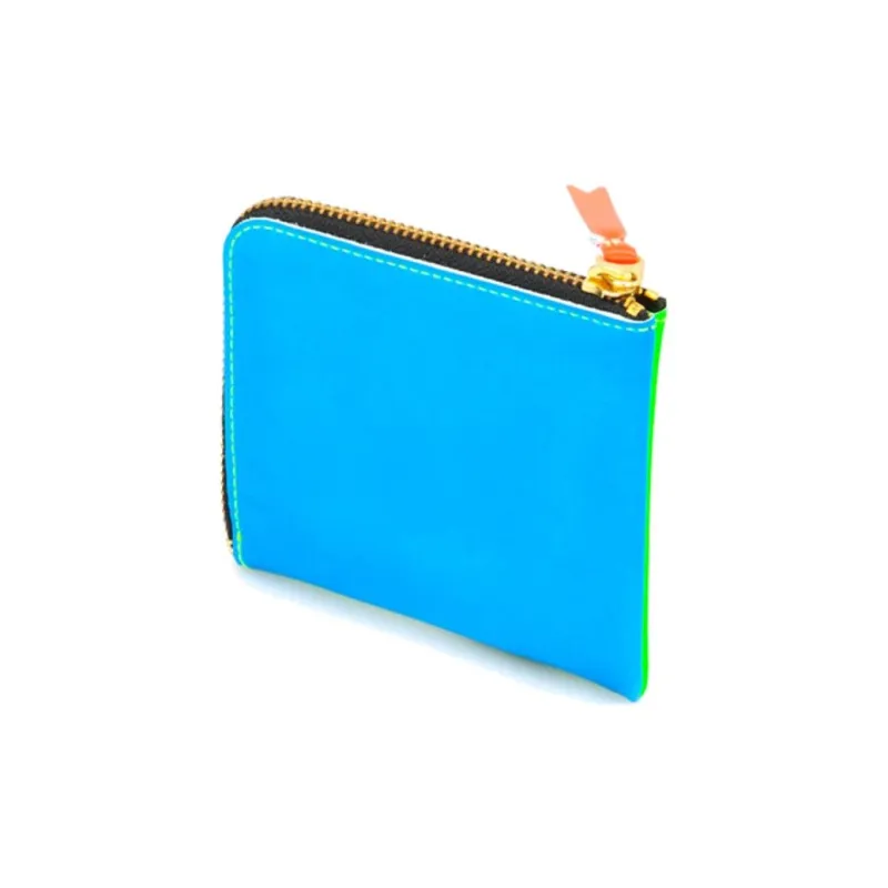 CDG Cow Leather Wallet Regular Women's Green-2
