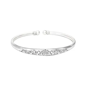 CUTE DAME S999 Fine Silver Sterling Silver Bracelets Women's Silver