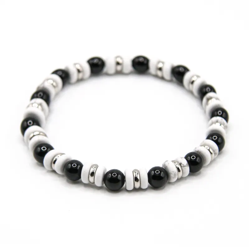 DRAGON LI White Turquoise Bracelets Unisex-1