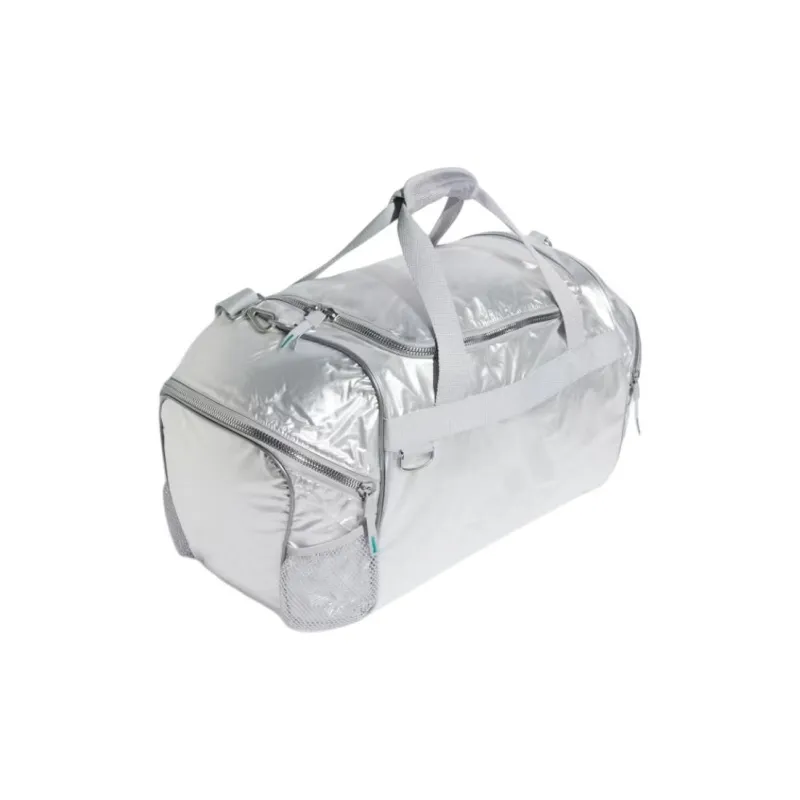 Adidas Polyester Travel Bag Unisex Silver Metal-1