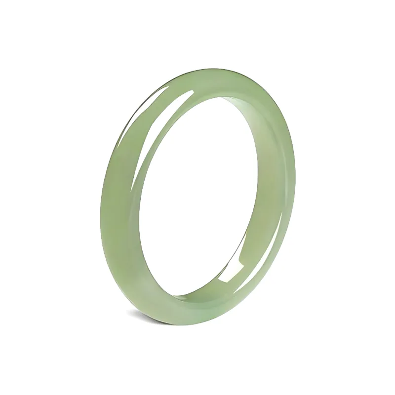 YANFEI Hetian Jade Bangles Green Jade Women's-0