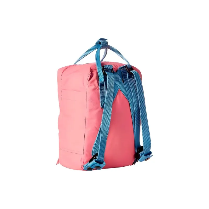 Fjallraven Kanken Polypropylene Pp Backpack Mini Kids' Pink & Air Blue-1