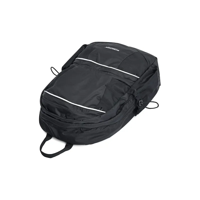 MYEDITION 15L Backpack Students Backpack Travel Bag Backpack Outdoor Bag Fabric Black/Asphalt Gray Unisex-11