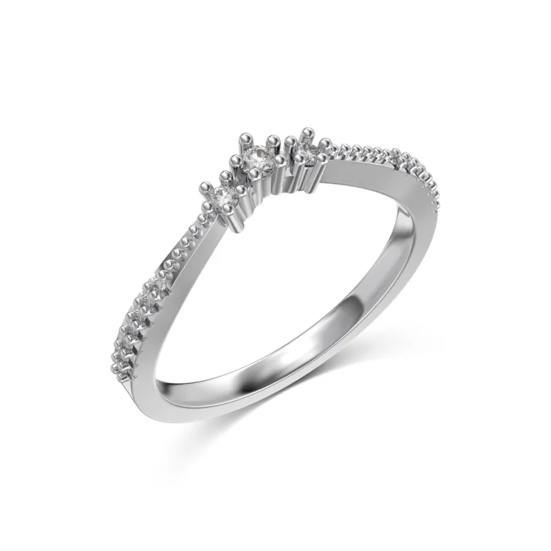 KAILEIFU S925 Silver Rings Unisex Silver-5