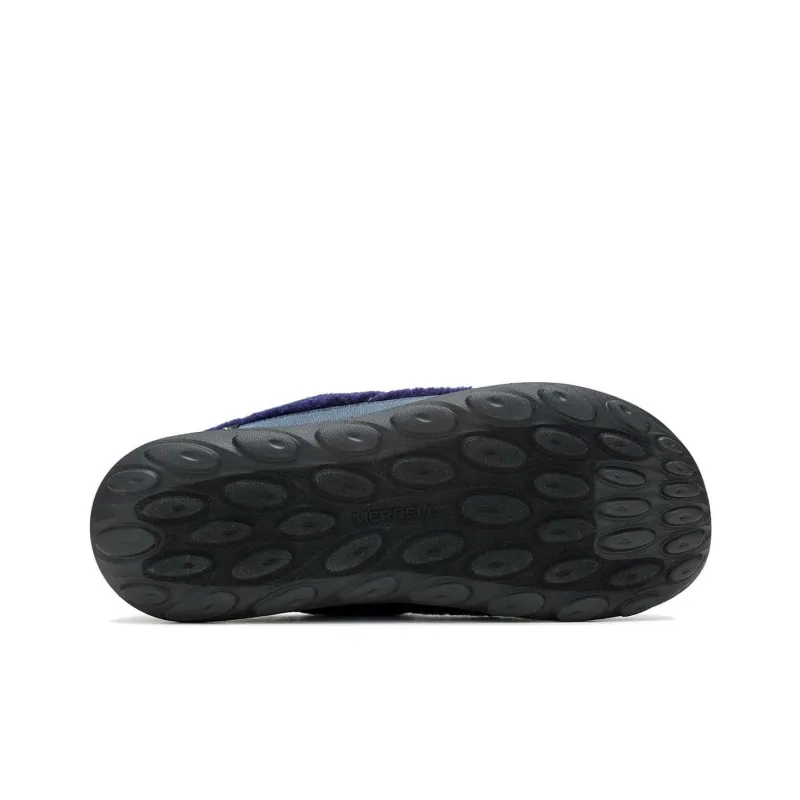 MERRELL Hut Moc 2 Abrasion-Resistant Slip-Resistant Wrap-toe Slippers Men's Blue-4