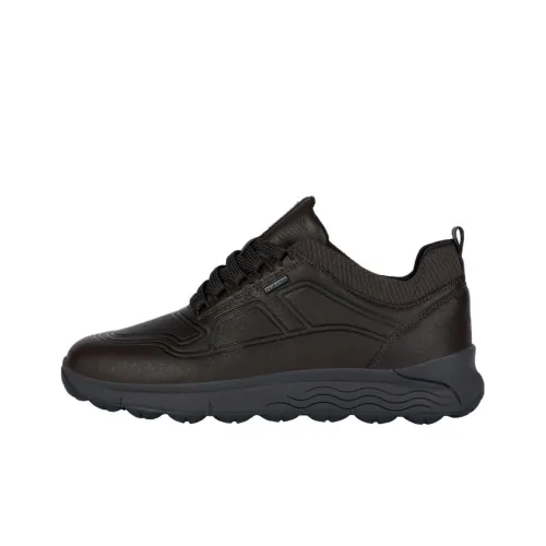 GEOX Spherica 4x4 Ab Anti-Slip Wear-Resistant Low-Top Casual Shoes Men's Dark Brown