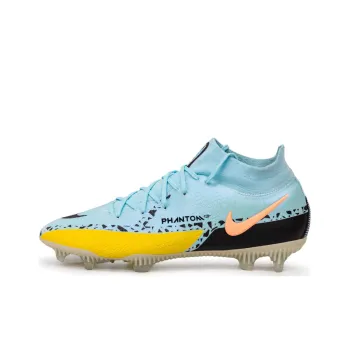 Nike Phantom GT2 Cushioning Slip Resistant Soccer Shoes Men's Blue/Orange/Black